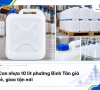 Can nhựa 10 lít phường Bình Tân mua ở đâu uy tín?