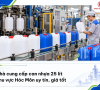 Nhà cung cấp can nhựa 25 lít khu vực Hóc Môn uy tín, giá tốt