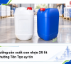 Xưởng sản xuất can nhựa 25 lít phường Tân Tạo uy tín