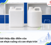 Giới thiệu đặc điểm mẫu can nhựa vuông và can nhựa tròn