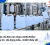 Địa chỉ đặt can nhựa xã Bà Điểm: Uy tín, chiết khấu tốt