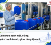 Can nhựa xanh mới, cứng, giá sỉ cạnh tranh, giao hàng tận nơi