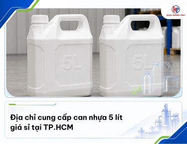 Địa Chỉ Cung Cấp Can Nhựa 5 Lít Tại TP.HCM 