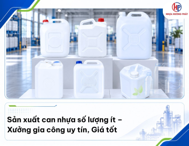 Sản xuất can nhựa số lượng ít theo yêu cầu giá tốt