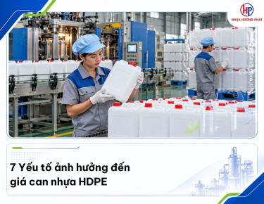 7 Yếu tố ảnh hưởng giá can nhựa HDPE