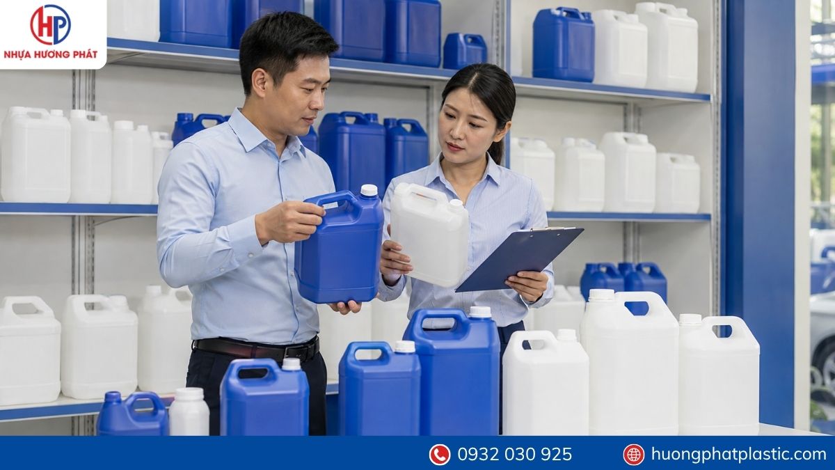 Các dòng sản phẩm cung cấp sỉ can nhựa tại Hương Phát
