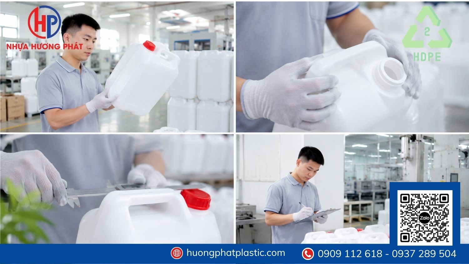 Gợi ý xưởng sản xuất can nhựa 30L uy tín, đa dạng mẫu mã