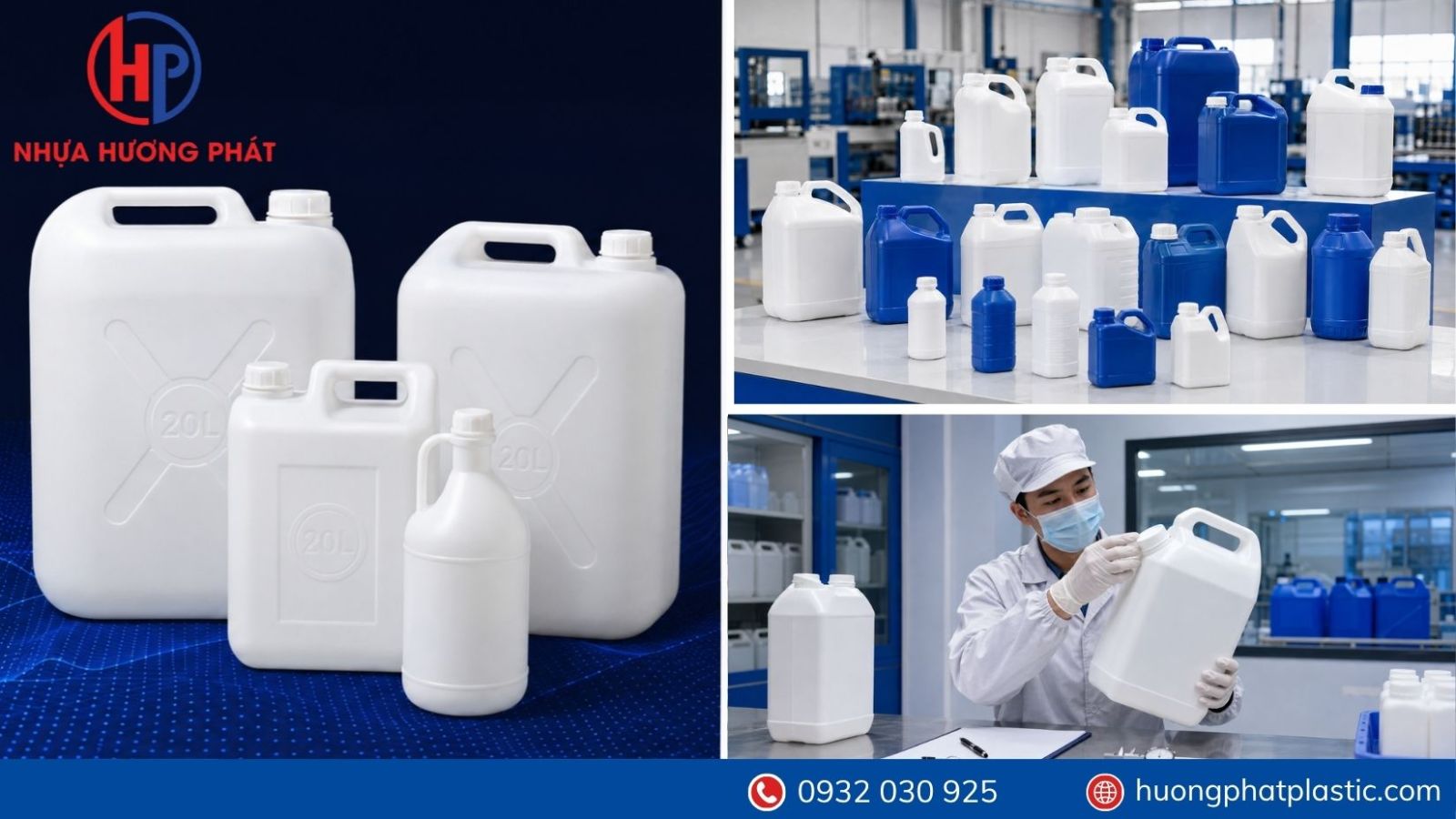 Tiêu chí đánh giá chất lượng can nhựa đựng phân bón