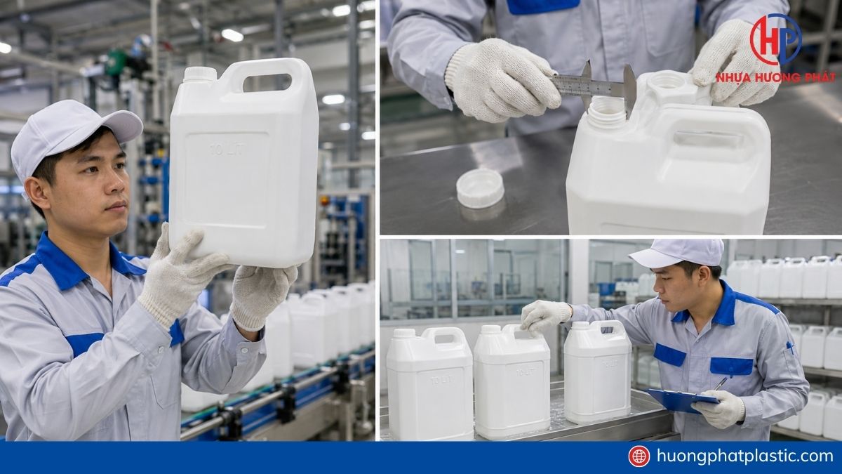 Nhu cầu sử dụng can nhựa 10 lít tại phường Bình Hưng Hòa