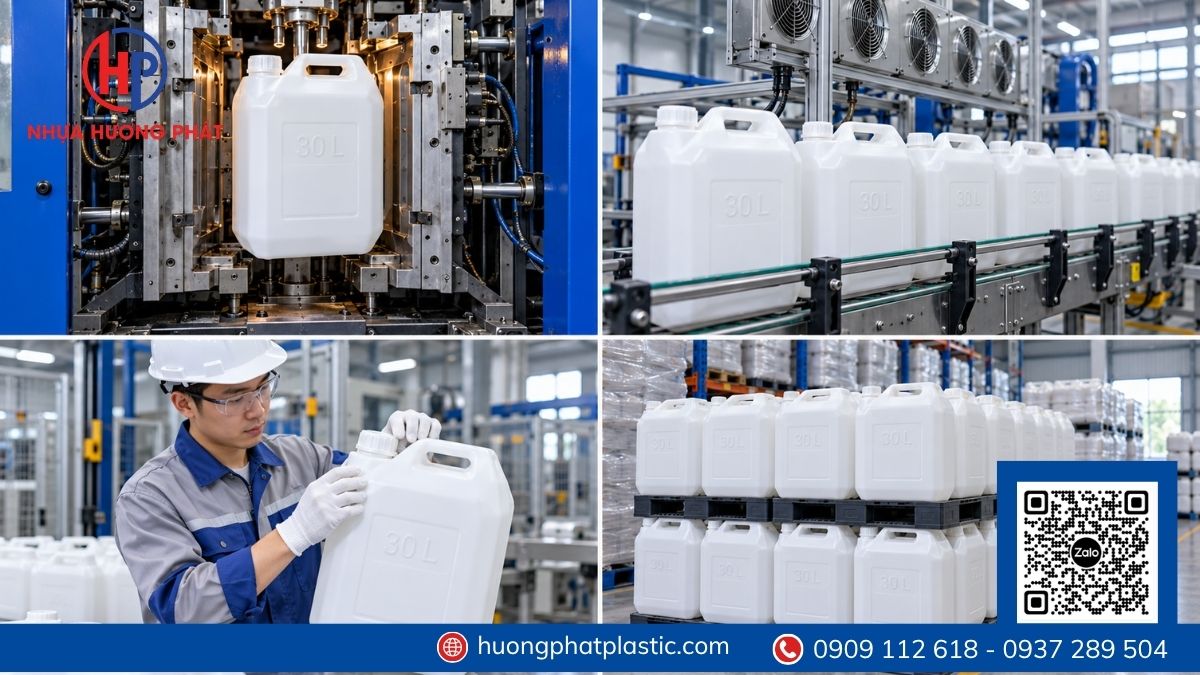 Ưu điểm và nhược điểm của can nhựa HDPE