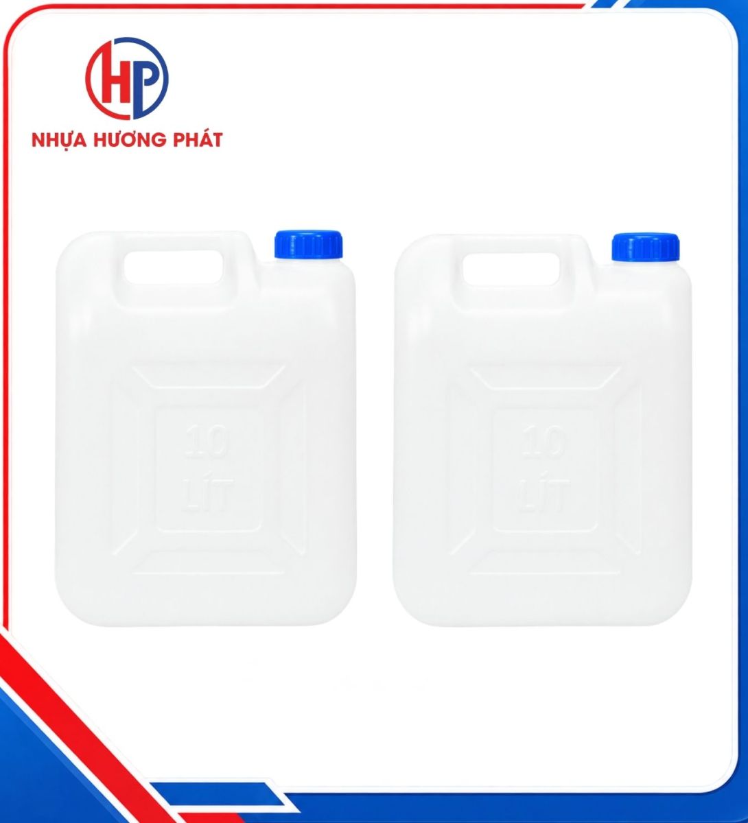 Can nhựa 10 lít con cá loại mỏng